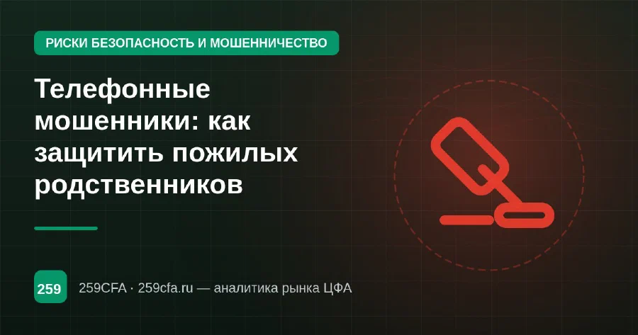 Телефонные мошенники: как защитить пожилых родственников