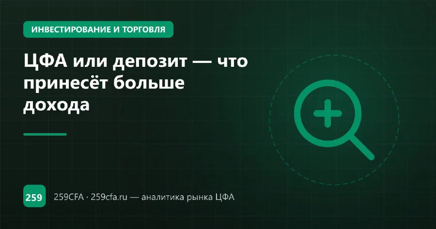 ЦФА или депозит — что принесёт больше дохода