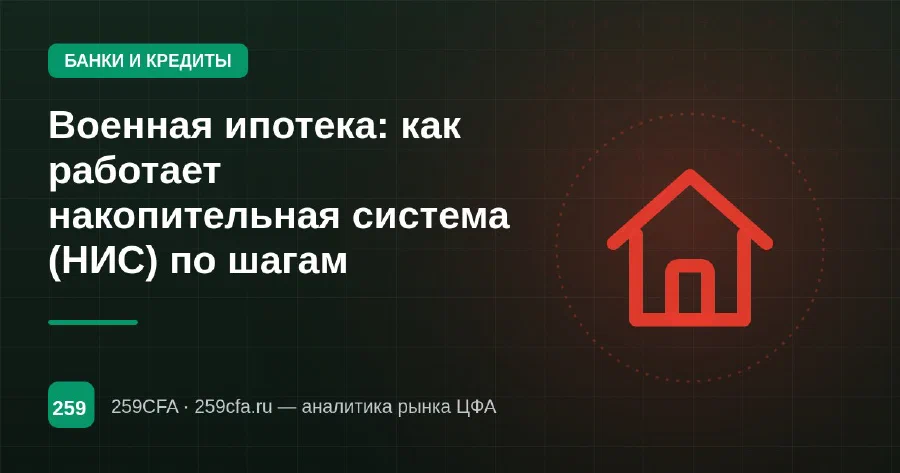 Военная ипотека: как работает накопительная система (НИС) по шагам