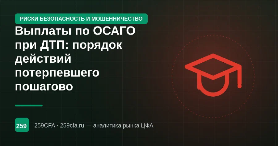 Выплаты по ОСАГО при ДТП: порядок действий потерпевшего пошагово