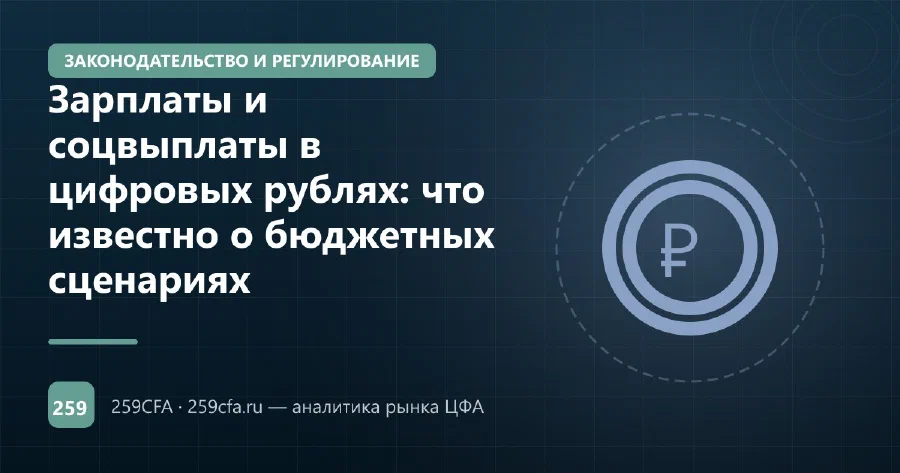 Зарплаты и соцвыплаты в цифровых рублях: что известно о бюджетных сценариях